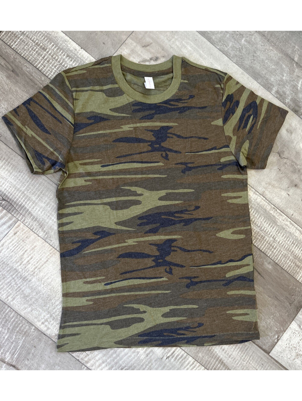 Alternative Apparel Camo Camo Shirt Medium Vintage Rare Y2k 80s US Army Unisex